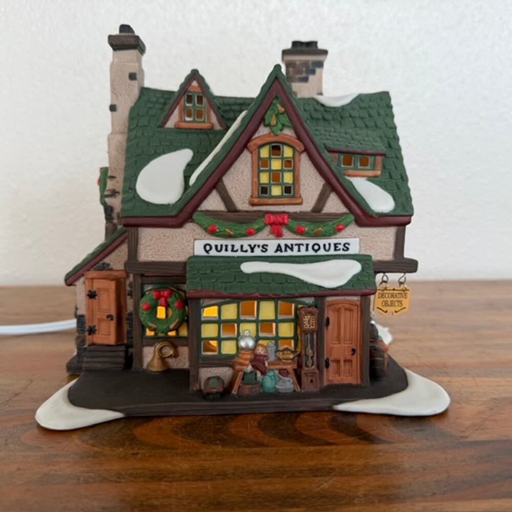 Department 56 Heritage Village Collection 1996 Quilly's Antiques 58348